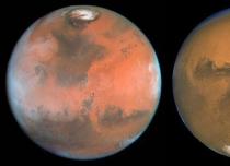 Cambios estacionales en Marte